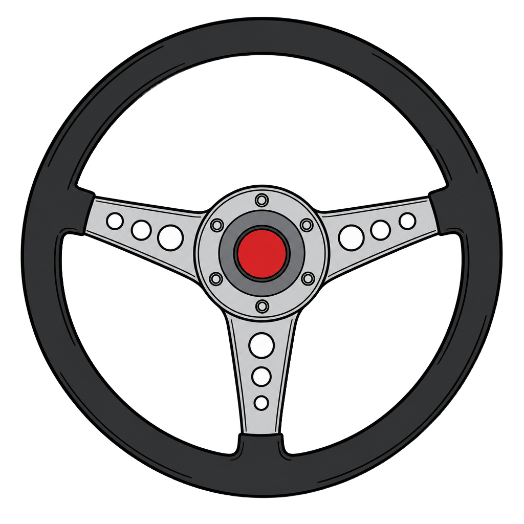 Volant interactif — utilisez les flèches gauche et droite au clavier